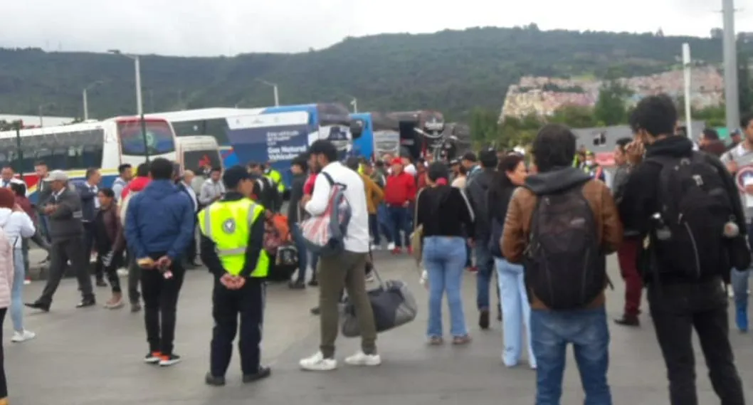 Protestas en dos sectores del norte de Bogotá amenazan tranquilidad de ciudadanos