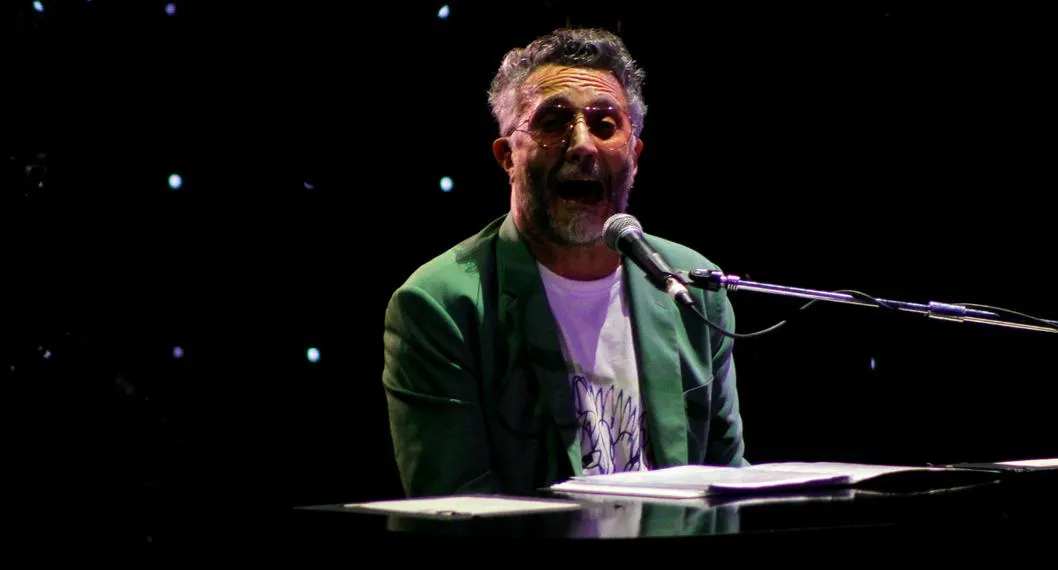 Fito Páez en concierto de Medellín, a propósito de lo que dijo de su 'show' en Bogotá.