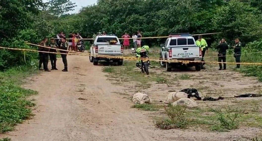 Investigan macabro hallazgo de 4 cuerpos en costales en Riohacha, La Guajira