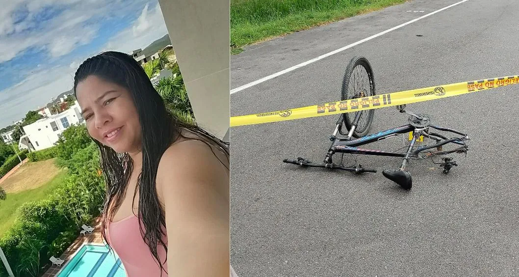 Mercedes Molina Vásquez. La ciclista arrollada en Tolima.