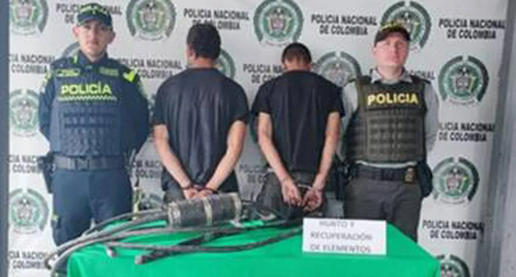 Capturados ladrones que estaban escondidos en una alcantarilla, en Armenia