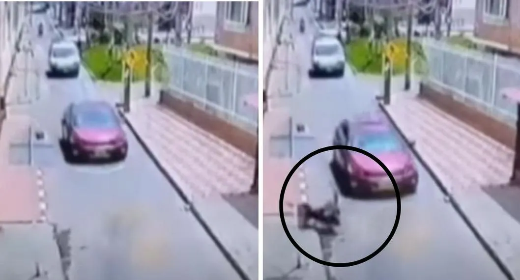 Niña de tres años murió atropellada luego de tropezar con un perro en Bogotá