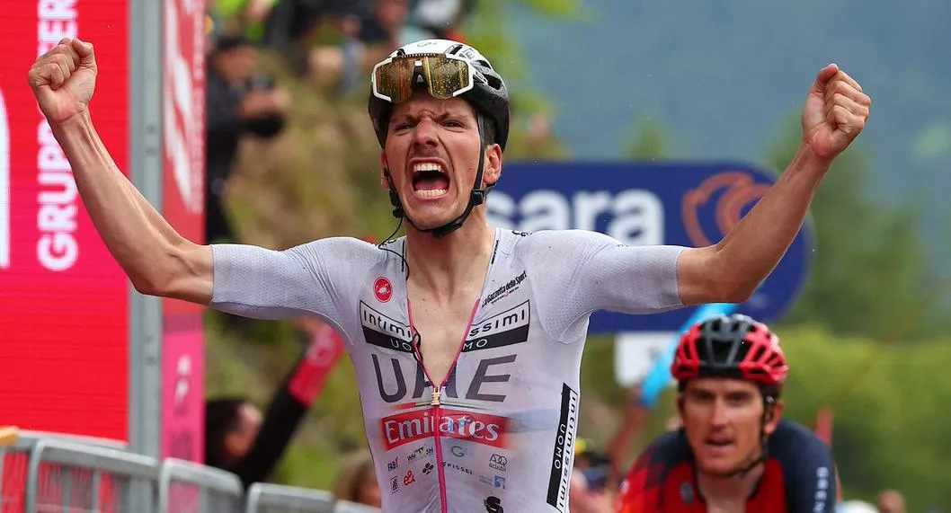 Joao Almeida ganó en el Giro de Italia hoy, en la etapa 16.