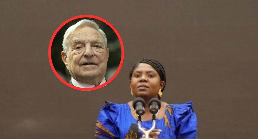 Francia Márquez y George Soros, a propósito de apoyo económico que dio Open Society a viaje a áfrica