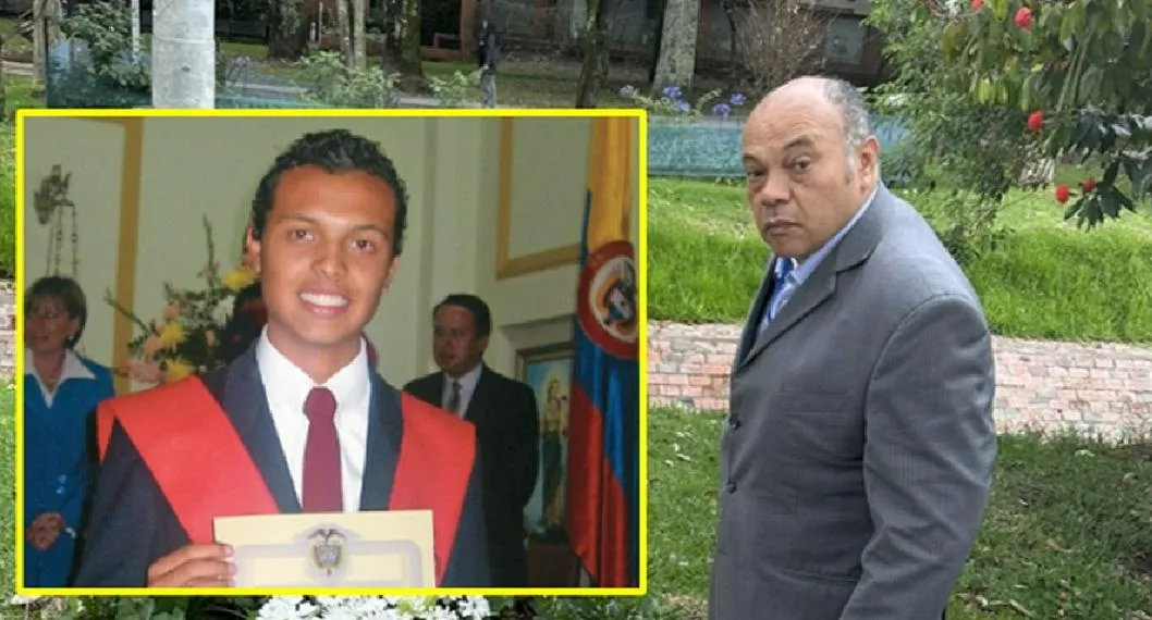 Luis Alonso Colmenares visitó placa conmemorativa de su hijo Luis Andrés.
