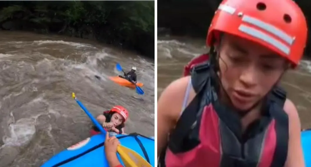 Epa Colombia practicando deporte extremo, apropósito que casi se ahoga