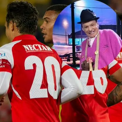 Santa Fe está en busca de técnico y 'Don Jediondo', comediante hincha del club, propuso a un ídolo del 'León' para asumir el carga. Le respondieron.