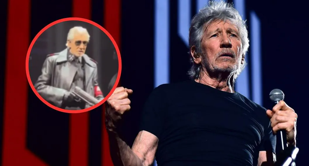 Roger Waters, de Pink Floyd en líos por hacer concierto con estilo nazi en Alemania.