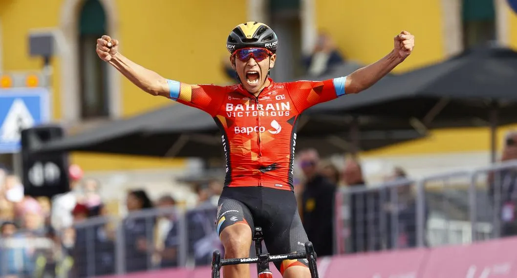 Santiago Buitrago ganó en la etapa 19 del Giro de Italia 2023.