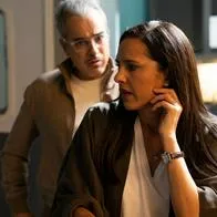Paola Turbay y Jorge Enrique Abello, actor al que amenazaron por su papel de Horario en 'Ana de nadie'.
