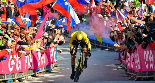 Primoz Roglic ganó la etapa 20 del Giro y es nuevo campeón virtual de la competencia.