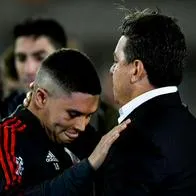 Entre chiste y chanza, 'Juanfer' Quintero habló sobre irse "a puños" con Gallardo en River
