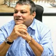 Robinson Manoslava, alcalde de Aguachica (Cesar), quien supuestamente tildó a la JEP de guerrilleros. Asegura que lo suplantaron