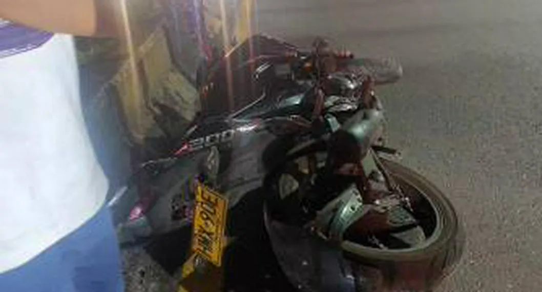 Accidente de tránsito en el Quindío: murió mujer que iba en moto