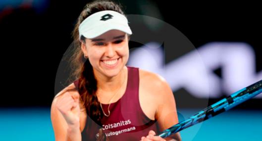 Vea cuánto quedó partido de María Camila Osorio en la primer ronda de Roland Garros, contra Ana Bogdam.