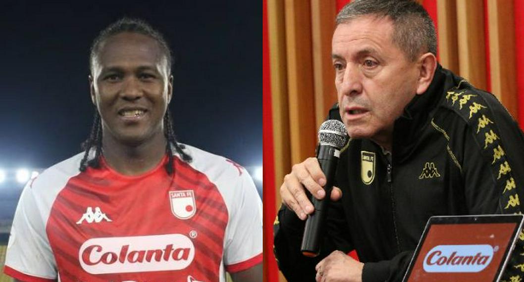 Presidente de Independiente Santa Fe reveló plan que tiene con Hugo Rodallega