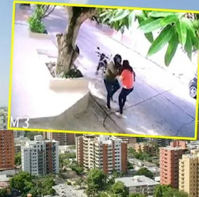 Mujeres de popular barrio en Barranquilla son el blanco de un ladrón; las agarra solas.