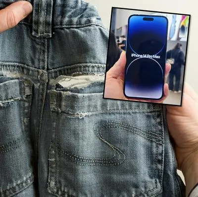 Mercado Libre: caso de hombre que perdió el pedido que hizo de un iPhone 14 y le llegó un pantalón sucio.