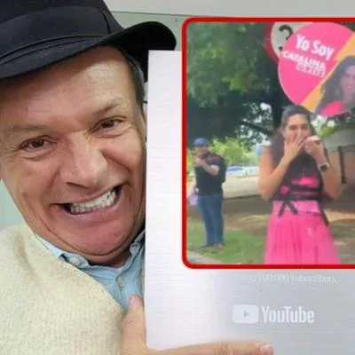 'Don Jediondo' cuestionó video de agresión a Catalina Ortiz en Cali.