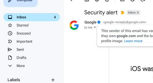 Gmail tiene nueva actualización para prevenir el fraude.