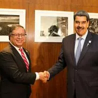 Gustavo Petro y Nicolás Maduro, presidentes de Colombia y Venezuela, respectivamente, anunciaron acuerdo que involucra frontera con Venezuela.