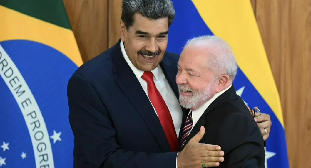Nicolás Maduro y Luiz Inácio Lula Da Silva, en la cumbre sudamericana de mayo del 2023.