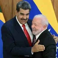 Nicolás Maduro y Luiz Inácio Lula Da Silva, en la cumbre sudamericana de mayo del 2023.