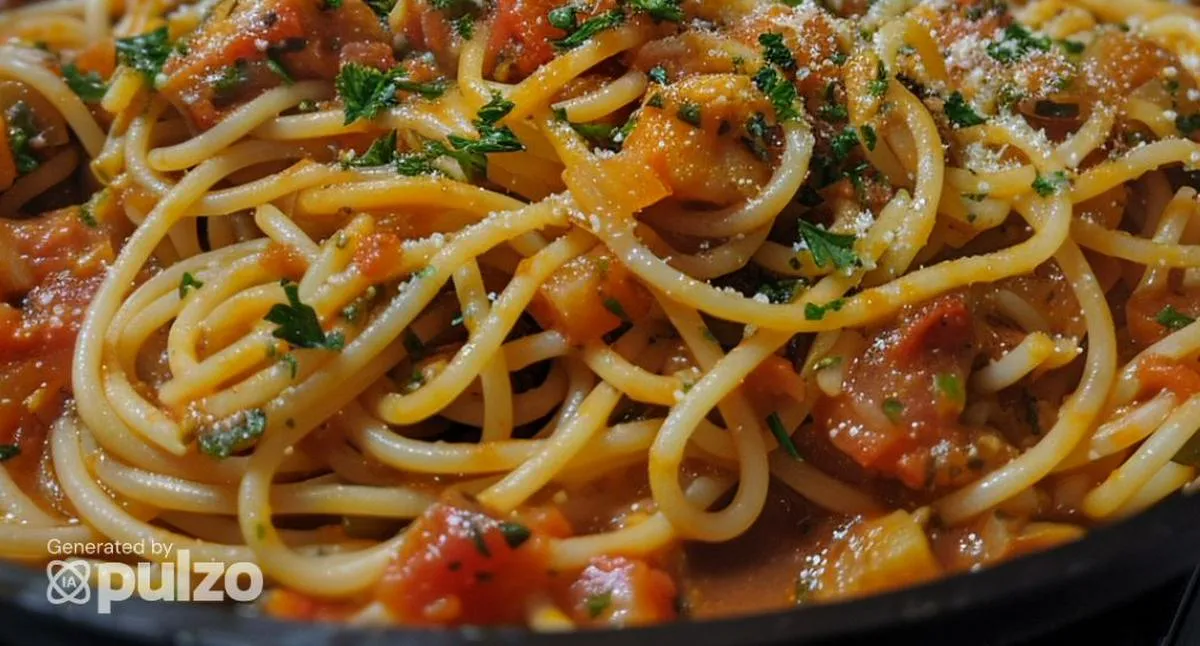 Aprenda a hacer pasta colombiana en salsa criolla. Esta es la receta con los pasos y los ingredientes que necesita para tener un almuerzo delicioso.