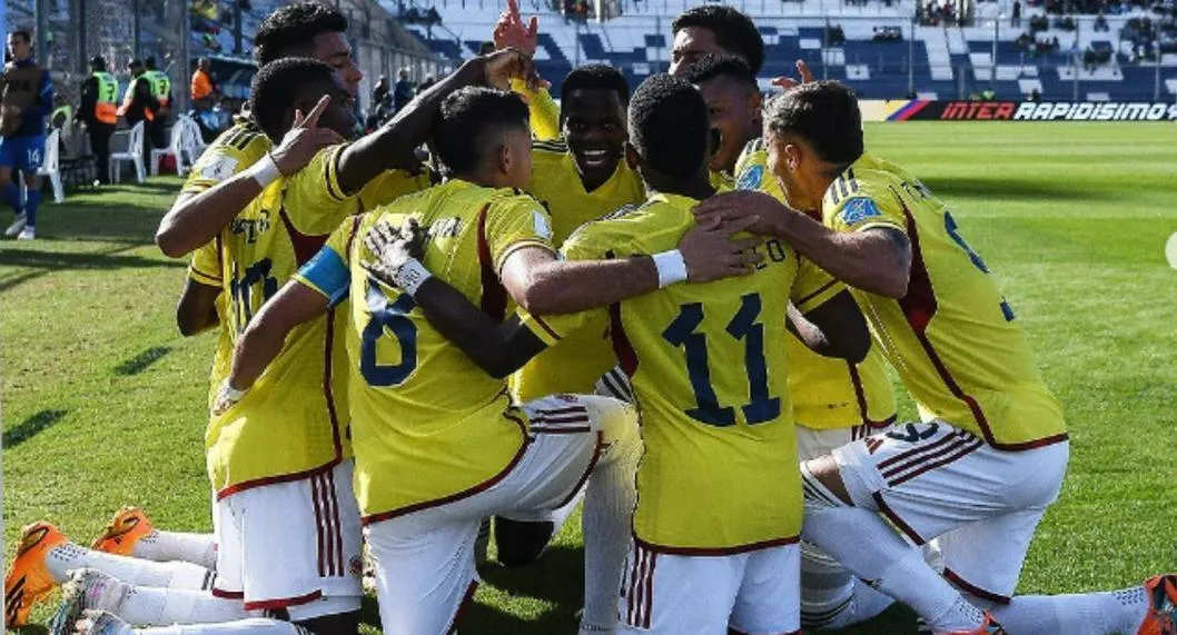 Foto de Selección Colombia Sub-20 a propósito de quién será su rival en cuartos y a qué hora juega