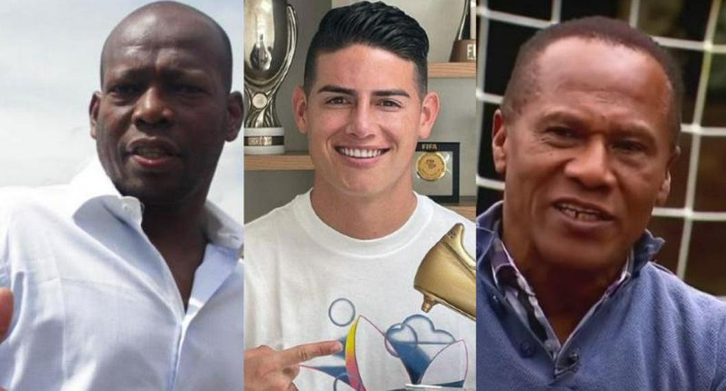 James Rodríguez, parado por Tino Asprilla tras decir los mejores de Colombia
