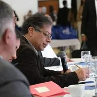 El presidente Gustavo Petro, quien se pronunció por primera vez sobre el escándalo de la niñera Marelbys Meza.
