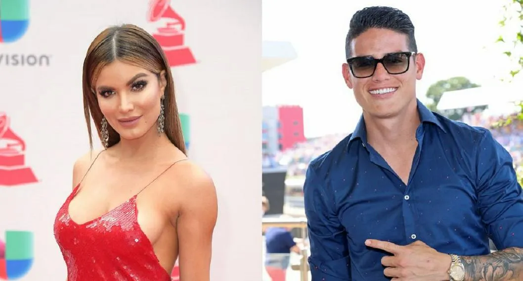 James Rodríguez fue captado en cámara en el aeropuerto de Miami junto a la ex de Nicky Jam, Aleska Génesis, y los rumores de un romance aumentan. 