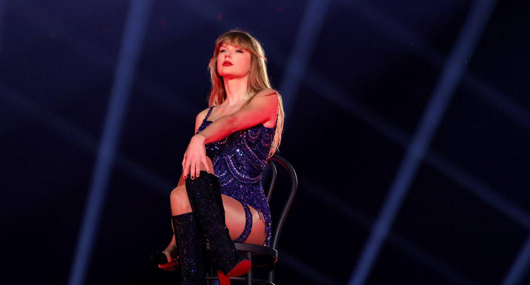 Taylor Swift, cantante estadounidense, en un concierto en Nueva Jersey. La estrella musical anunció su gira por Latinoamérica, pero no incluyó a Colombia