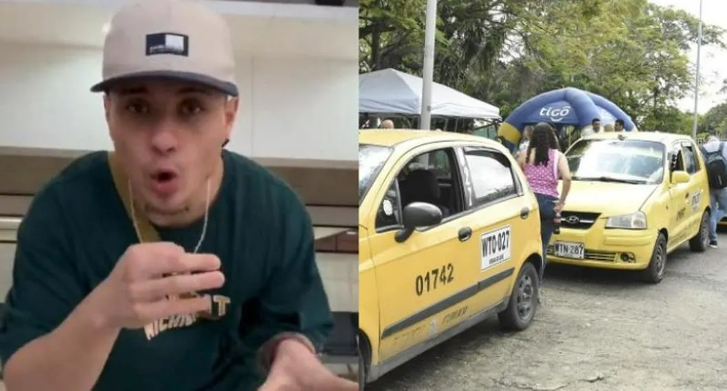 Turista mexicano en Colombia quedó fascinado con taxis y locales le reprocharon