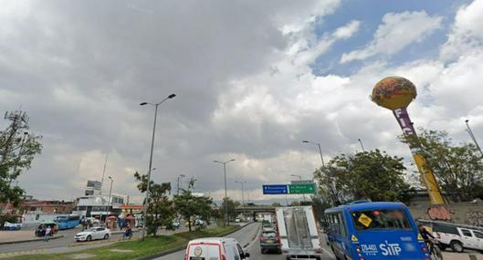 Autopista Sur con avenida Boyacá de Bogotá, que tendrá cierres viales el fin de semana del 2 y 3 de junio