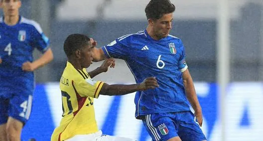 Colombia, eliminada del Mundial Sub-20; perdió invicto con Italia en partido de golazos