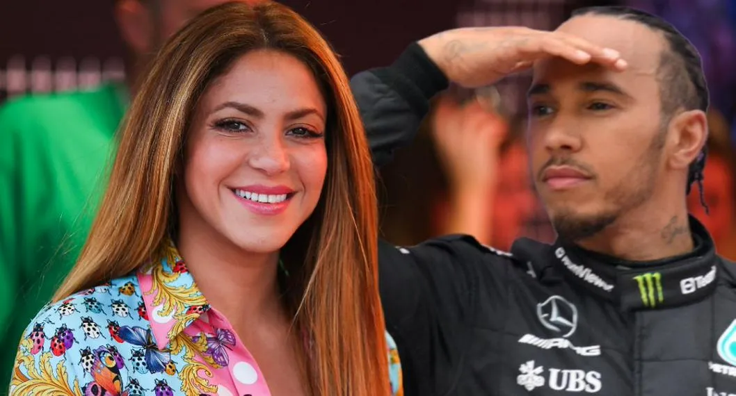 Diferencia de edad de Lewis Hamilton y Shakira.