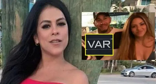 'La Hinchada' pidió "VAR" para foto de Shakira y Lewis Hamilton; descubrió mano juguetona