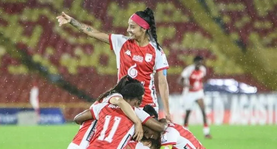 Independiente Santa Fe Femenino venció 9-2 a Cortulúa en cuartos de finales de la Liga. Vea cotnra quién y cuándo jugará las semifinales.
