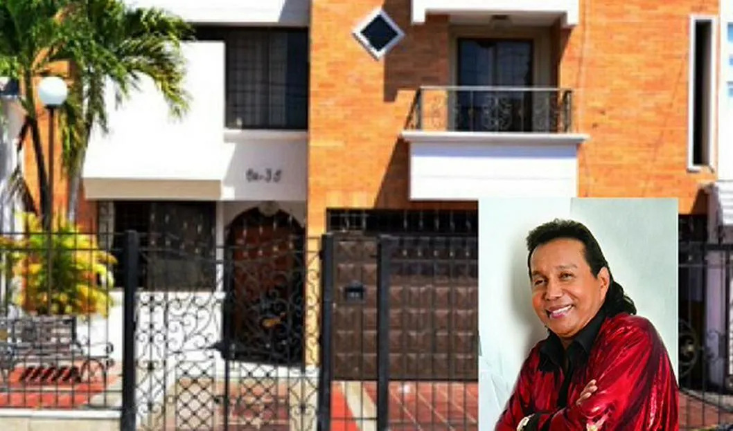 Así luce actualmente la casa donde murió el cantante vallenato Diomedes Díaz