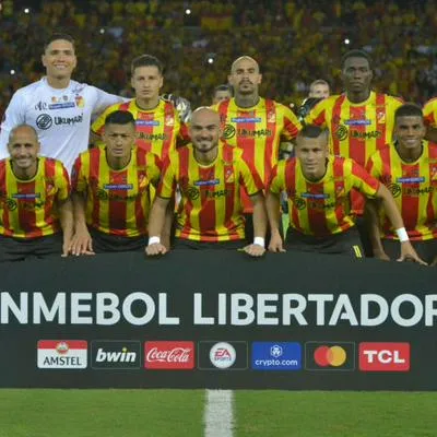 Foto del Deportivo Pereira, a propósito de resultados que lo clasifican a octavos de Copa Libertadores