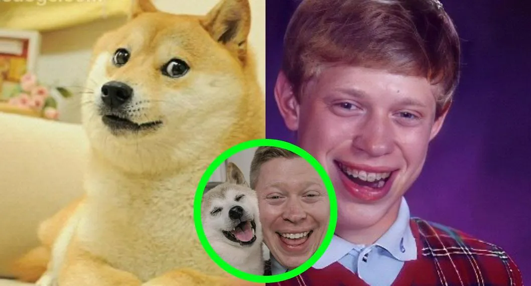 Meme Bad luck Brian | Meme Doge | Encuentro de memes en la vida real | Encuentro de 'Bad luck Brian' y 'Doge' diez años después