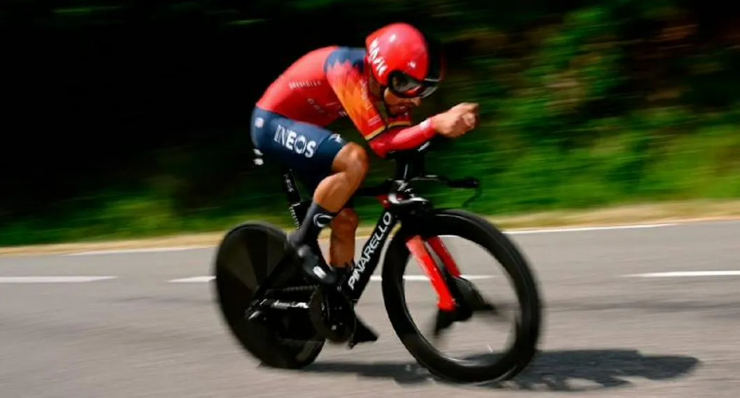 El colombiano del Ineos, Daniel Felipe Martínez, se metió al top 10 del Critérium del Dauphiné y está a 1:07 del líder, Mikkel Berg.