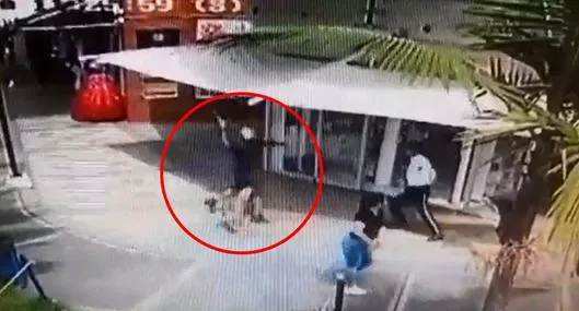 Capturaron a hombre que atacó a perro con arma blanca.