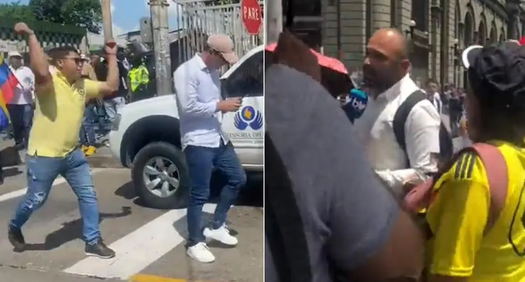 Periodistas de Caracol Radio y Blu Radio fueron agredidos durante marchas a favor de Gustavo Petro.