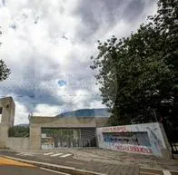 Sede de la Universidad Nacional de Medellín, donde el miércoles 7 de junio se presentaron unos fuertes disturbios