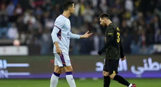 Foto de Cristiano Ronaldo y Lionel Messi, en nota de negocio del argentino con Inter de Miami, afectó al portugués: por qué.