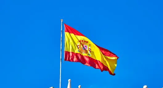 Foto de bandera de España, en nota de que aclaración de apellidos colombianos que dijeron que tendrían ciudadanía española.