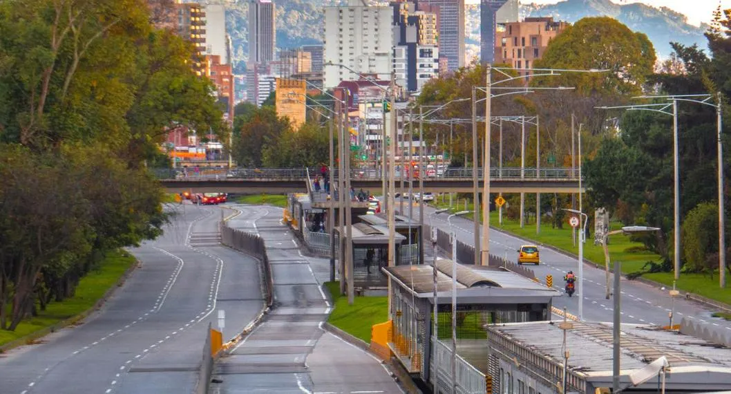 Bogotá a propósito de cuáles son los medios de transporte de la capital.
