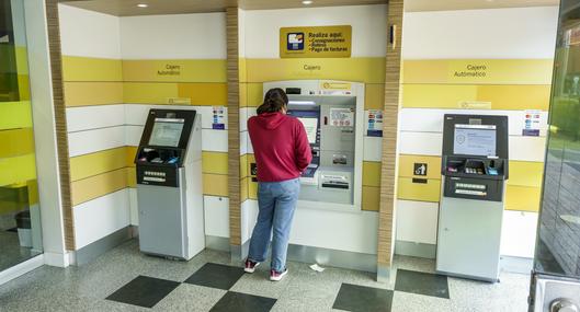 Así se pueden hacer transferencias desde los cajeros automáticos de Bancolombia.